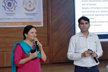 रायपुर : छत्तीसगढ़ प्रशासन अकादमी रायपुर में मिशन कर्मयोगी के तहत संस्थागत क्षमता निर्माण कार्यशाला आयोजित