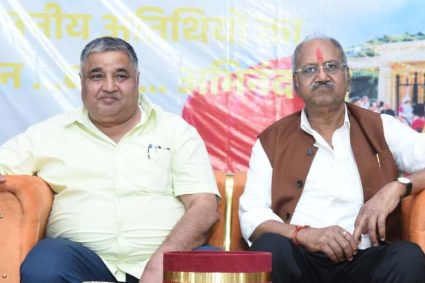 रायपुर : पर्यटन एवं संस्कृति मंत्री राजेश अग्रवाल ने ‘अग्रोहा पैलेस’ का किया भूमिपूजन