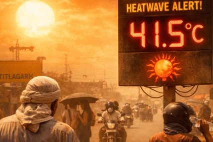 @43 डिग्री: UP-MP सहित कई राज्यों में हीटवेव का अलर्ट, गोंदिया में ट्रैफिक सिग्नल बंद करने का फैसला
