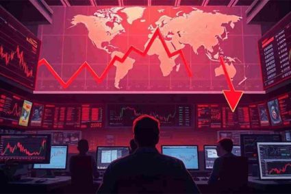 शेयर बाजार में भूचाल: होर्मुज तनाव, क्रूड की बढ़त और IT शेयरों में गिरावट, सेंसेक्स 755 अंक नीचे