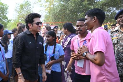 सचिन तेंदुलकर का बस्तर आगमन बदलते बस्तर की सशक्त पहचान : मुख्यमंत्री विष्णुदेव साय