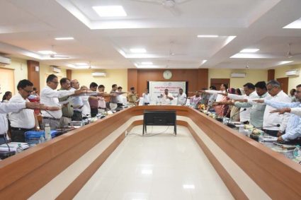 रायपुर : पर्यटन एवं संस्कृति मंत्री राजेश अग्रवाल ने दिलाई जनगणना शपथ