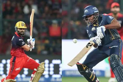 साई सुदर्शन का शतक बेकार, कोहली और पडिक्कल की विस्फोटक बल्लेबाजी, बेंगलुरु ने गुजरात को चिन्नास्वामी में हराया