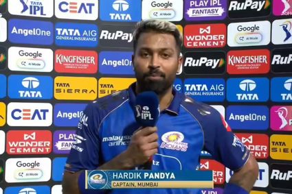 243 रन बनाकर भी हार गई मुंबई, हैदराबाद ने 6 विकेट से दी मात