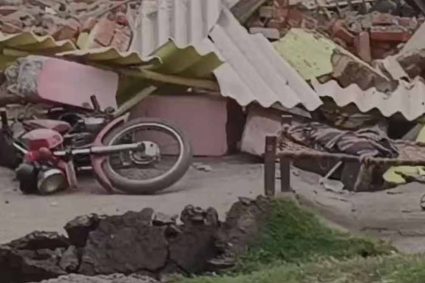 धनबाद में बड़ा हादसा, टंडाबाड़ी बस्ती में भू-धंसान से 20 घर क्षतिग्रस्त