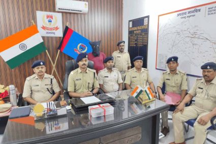 रामगढ़ में अवैध हथियार के साथ युवक गिरफ्तार, 9 एमएम पिस्टल बरामद