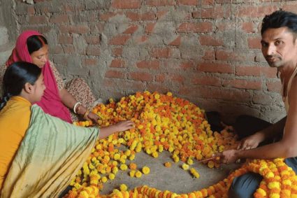 43 डिग्री गर्मी में भी गेंदा फूल की खेती से 2 लाख तक की कमाई