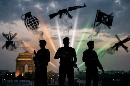 दिल्ली में बड़ी आतंकी साजिश नाकाम, 9 गिरफ्तार, 18 हथियार बरामद