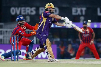 इकाना स्टेडियम में KKR ने LSG को दिया 156 रनों का लक्ष्य, मुकाबला रोमांचक मोड़ पर