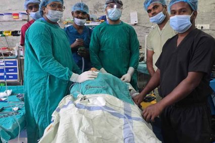 जिला चिकित्सालय में 07 वर्षीय गौरव का हुआ सफल टॉन्सिल ऑपरेशन