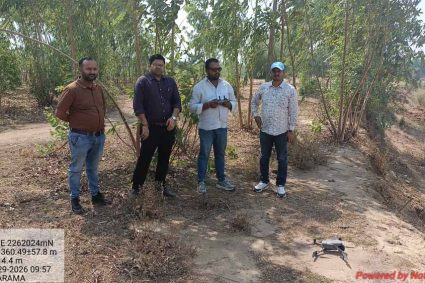 खनन क्षेत्रों में ड्रोन की निगरानी से खनिज संसाधन की सुरक्षा तथा राजस्व संरक्षण में मिल  रही मदद