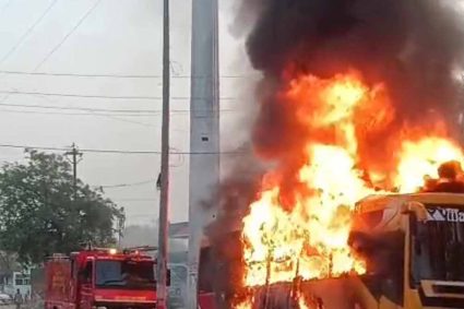 ग्‍वालियर में झांसी रोड थाना पुलिस की त्वरित कार्रवाई से टला बड़ा हादसा