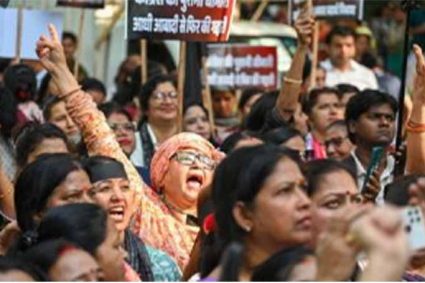 महिला आरक्षण बिल पर सियासी घमासान, दिल्ली में भाजपा का प्रदर्शन—राहुल गांधी के घर के बाहर विरोध