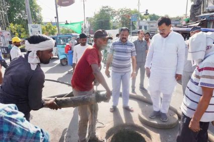 पानी की आपूर्ति और साफ-सफाई व्यवस्था में कोताही बर्दाश्त नहीं करेंगे: ऊर्जा मंत्री तोमर